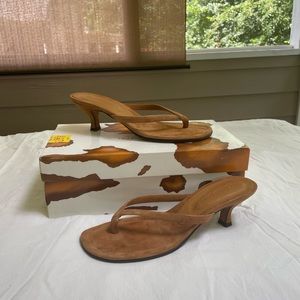 Designer Suede Heels size: 7.5
